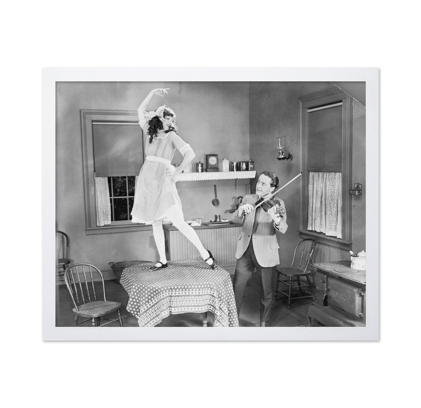 Violin Dance Scene 1920s
