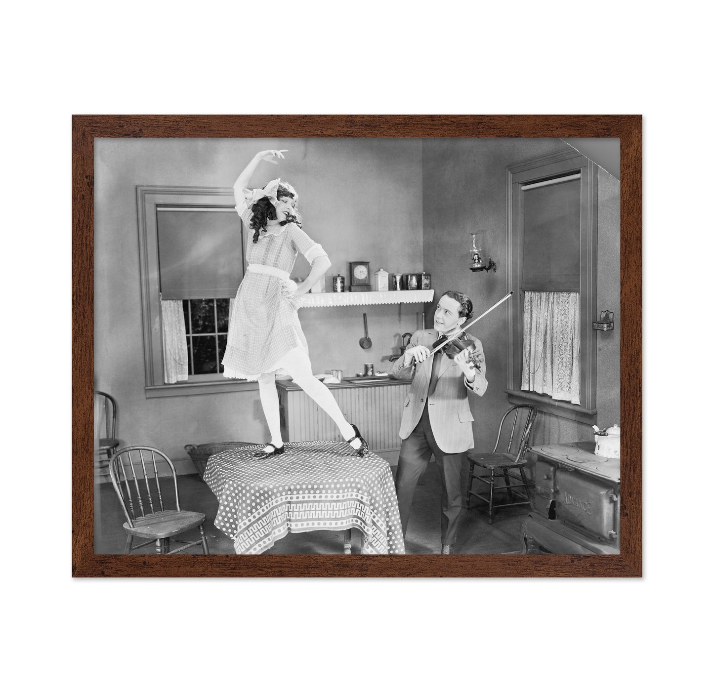 Violin Dance Scene 1920s