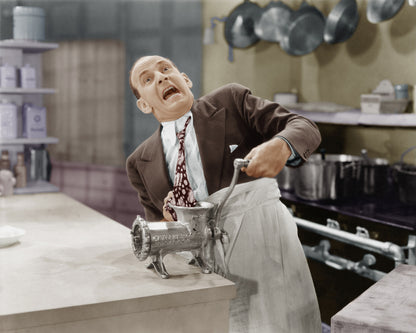 Meat Grinder Scene 1940s