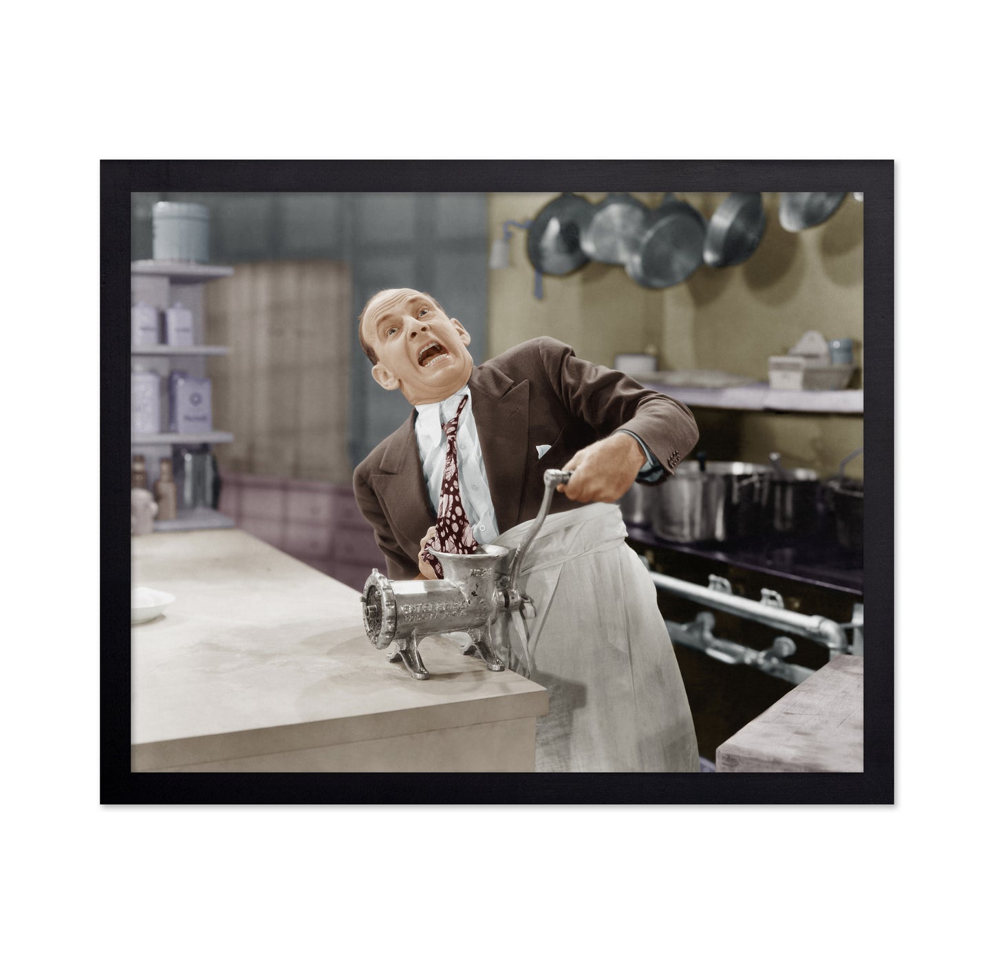 Meat Grinder Scene 1940s