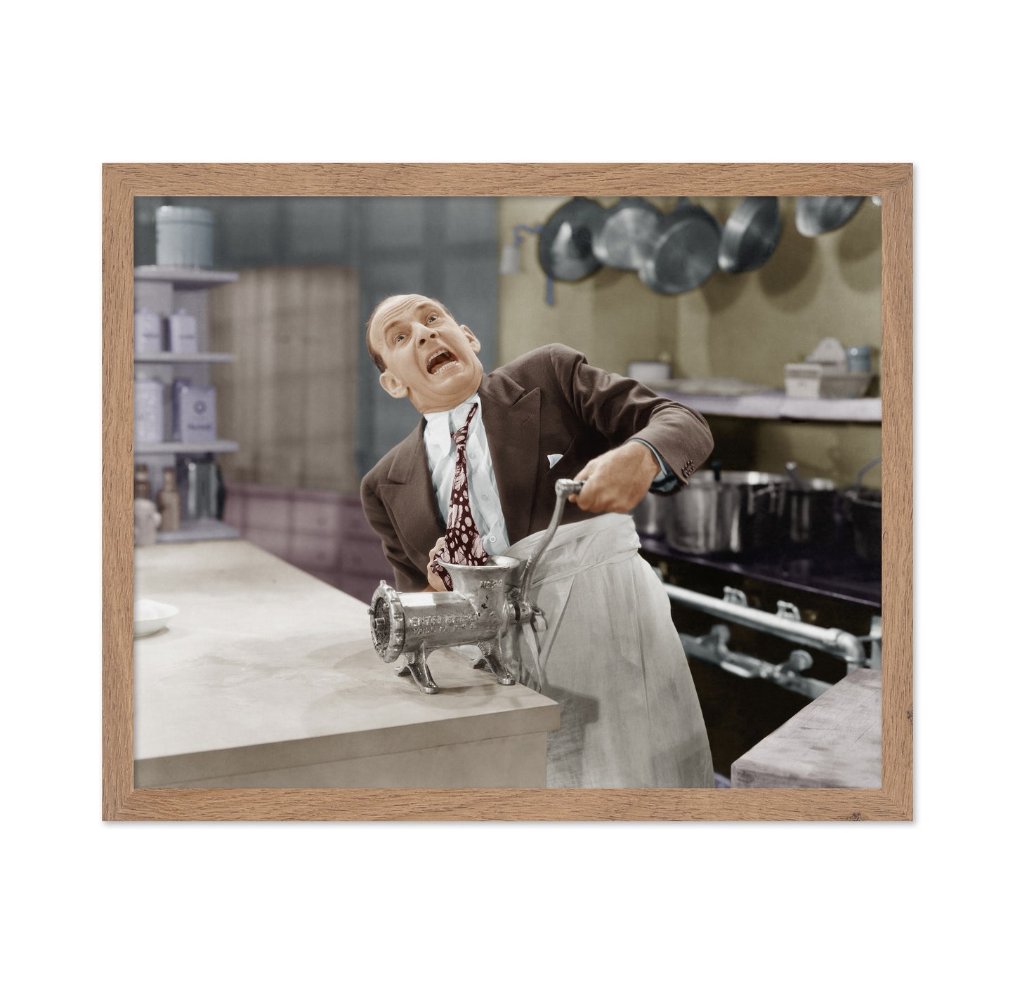 Meat Grinder Scene 1940s