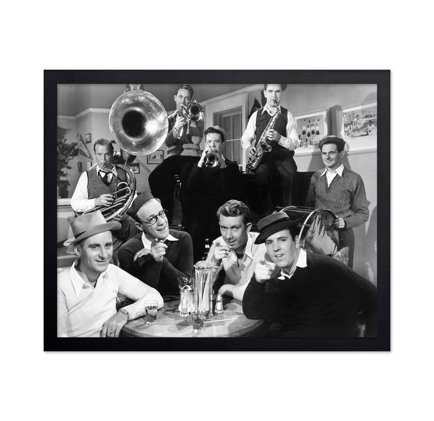 Jazz Band Diner 1940s