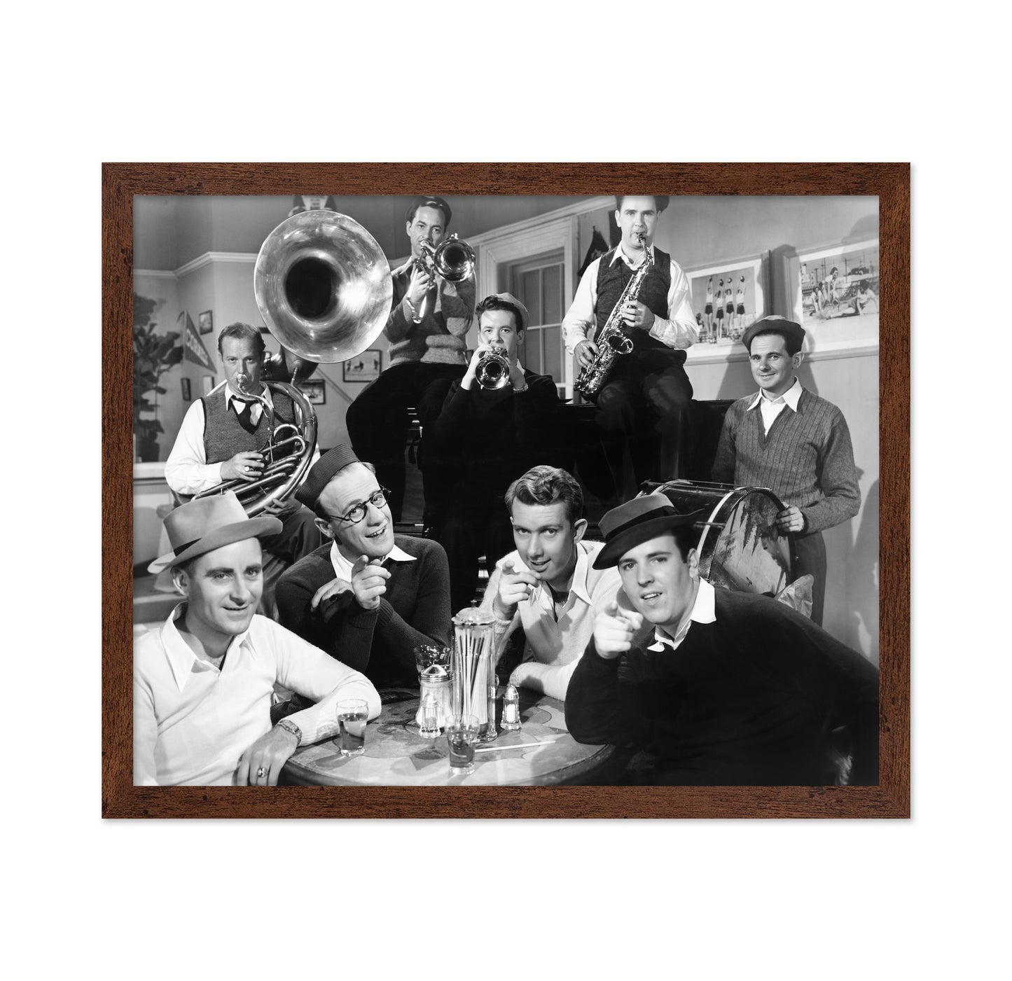 Jazz Band Diner 1940s