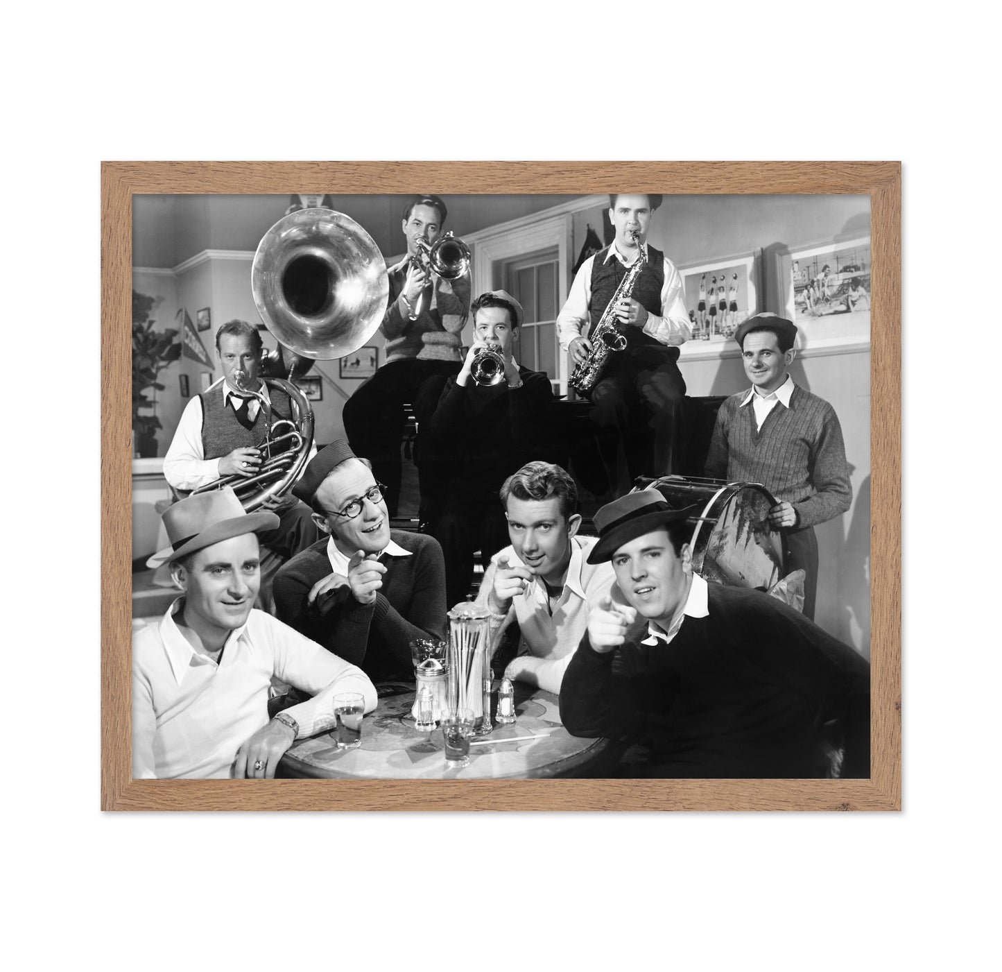 Jazz Band Diner 1940s