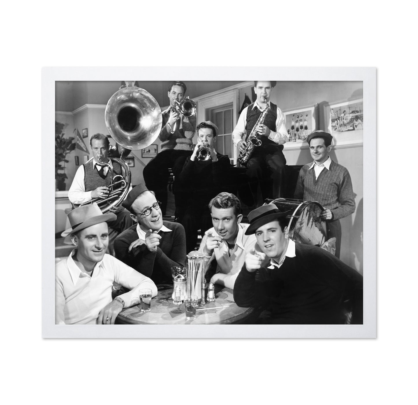 Jazz Band Diner 1940s