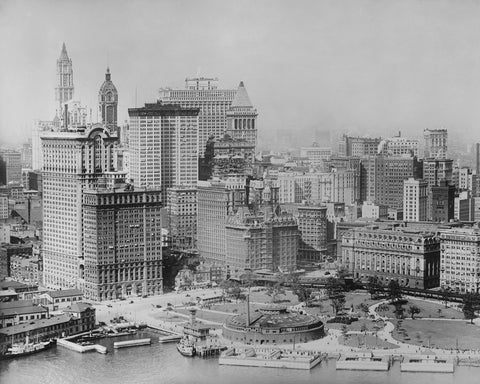 NY Financial District 1920
