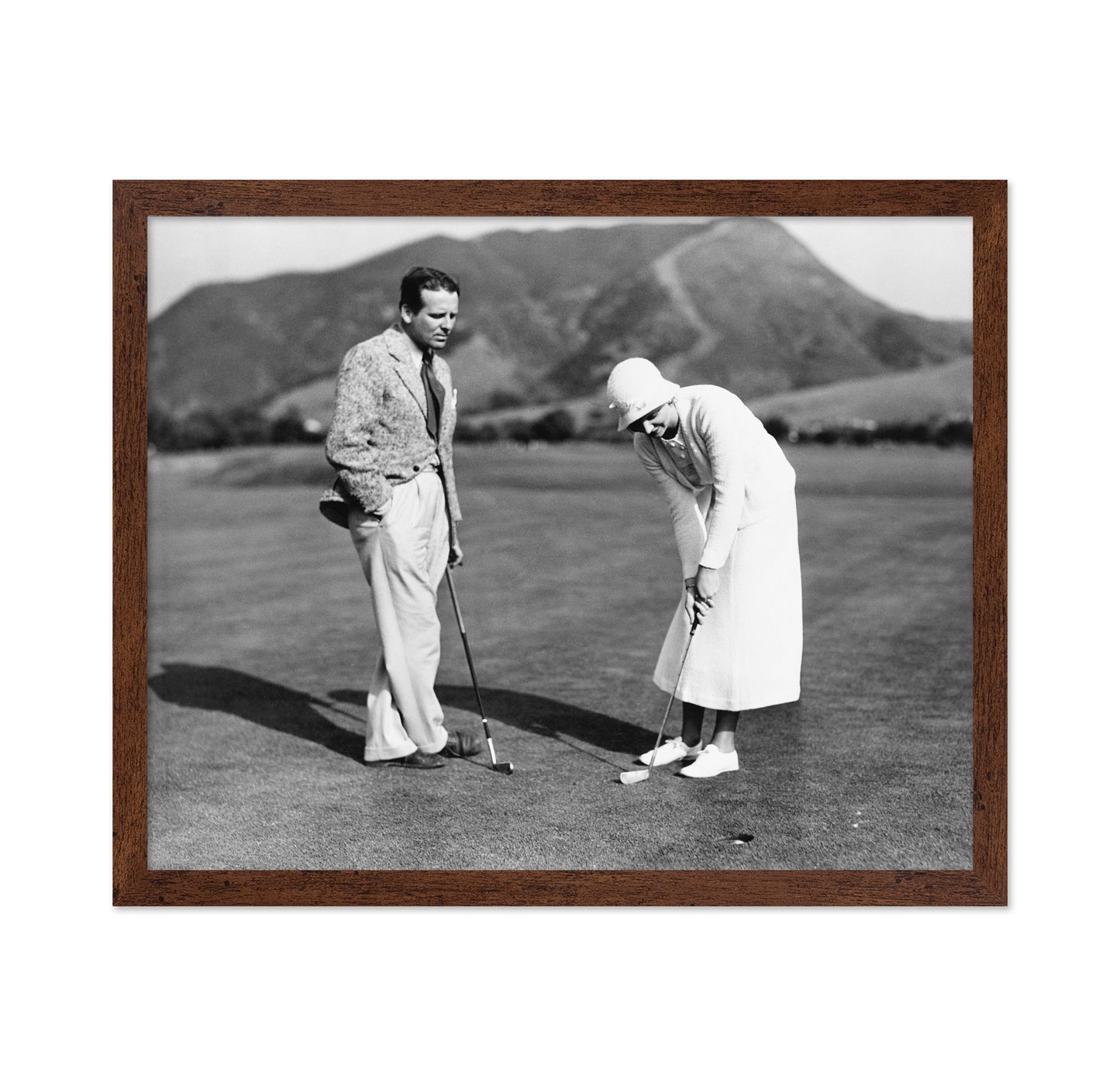 Golf Couple 1930