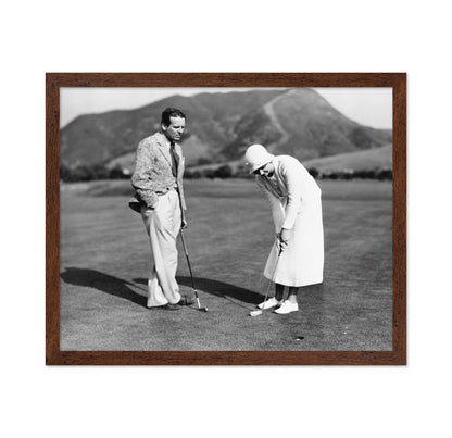Golf Couple 1930