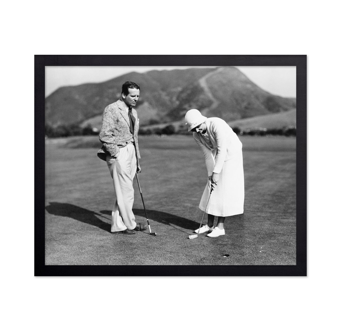 Golf Couple 1930