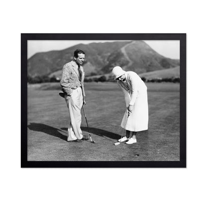 Golf Couple 1930