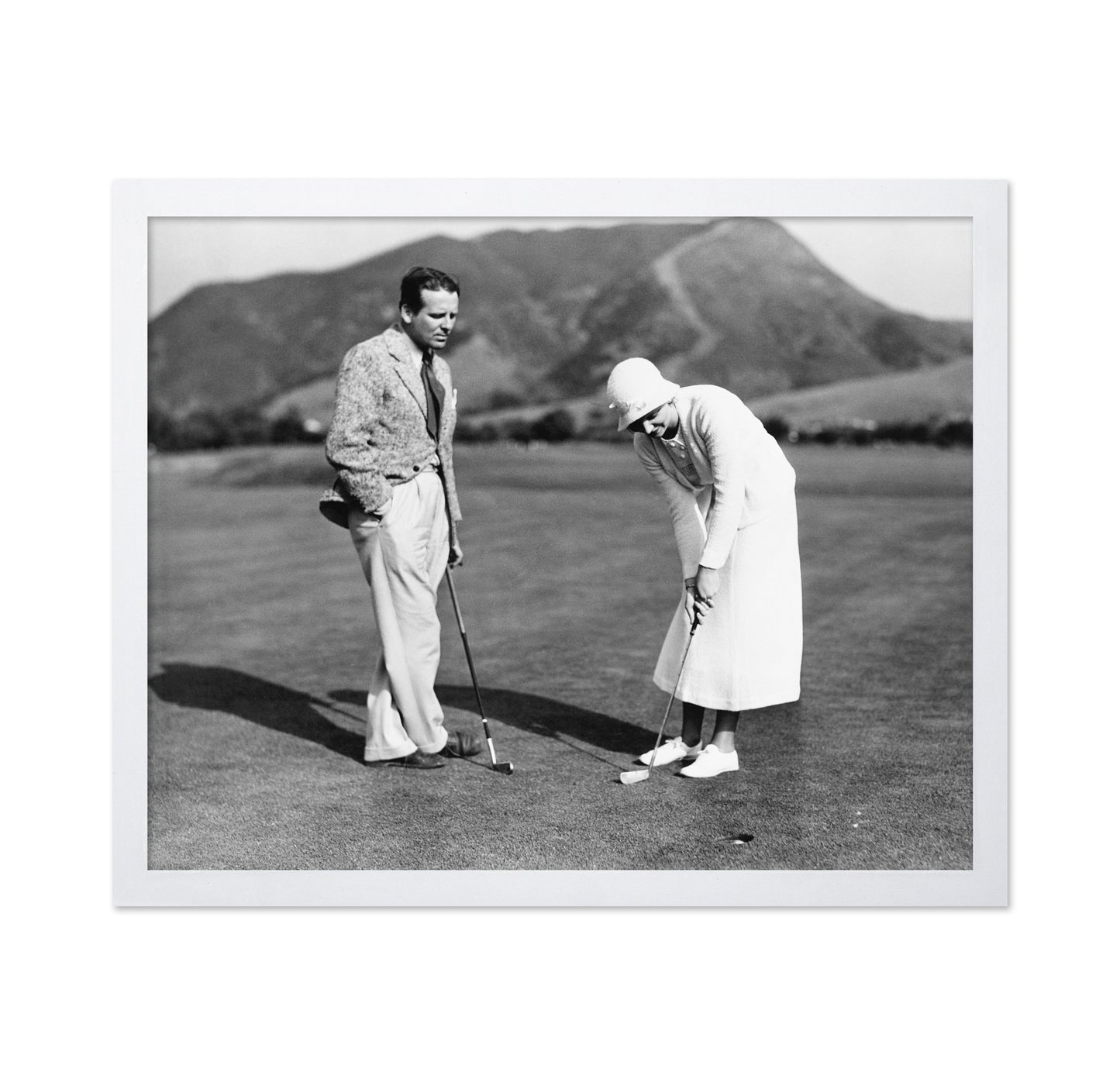 Golf Couple 1930