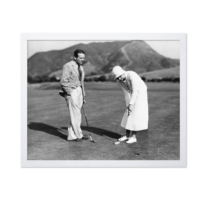 Golf Couple 1930