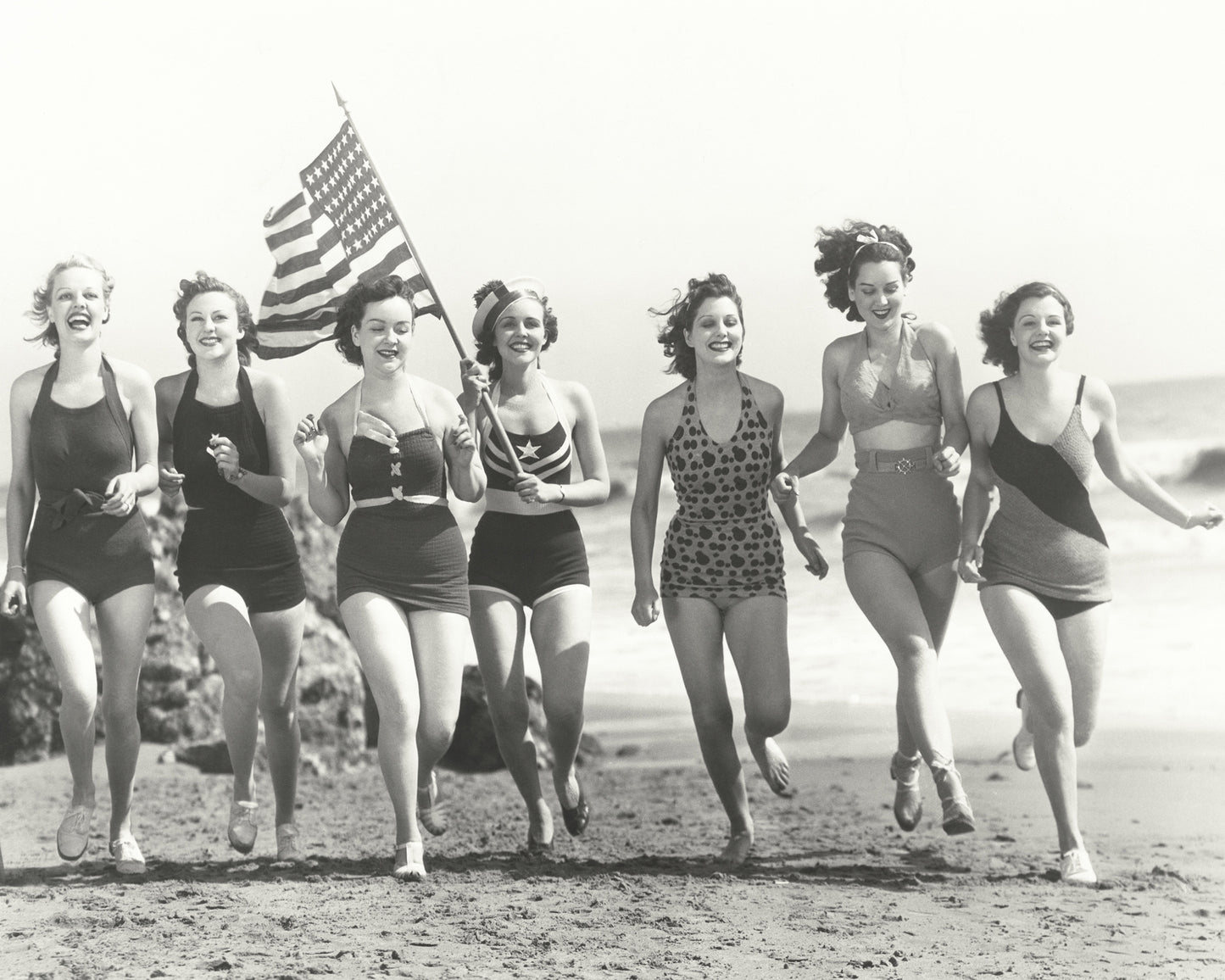 Patriotic Beach Women