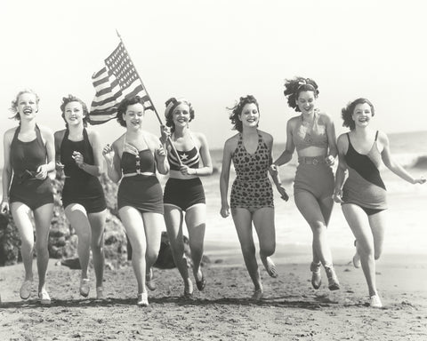 Patriotic Beach Women