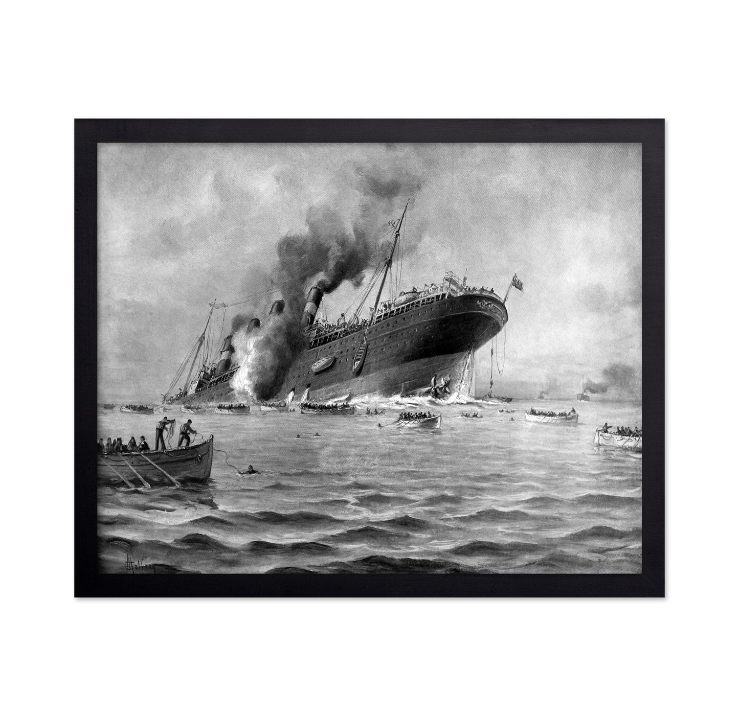 Lusitania Sinking 1915
