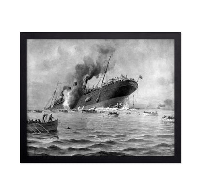 Lusitania Sinking 1915