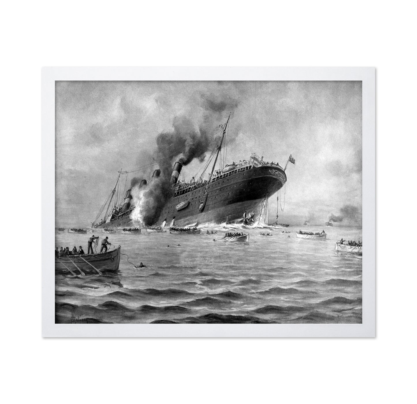 Lusitania Sinking 1915