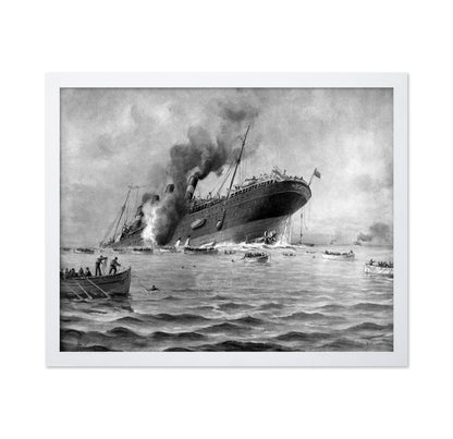 Lusitania Sinking 1915