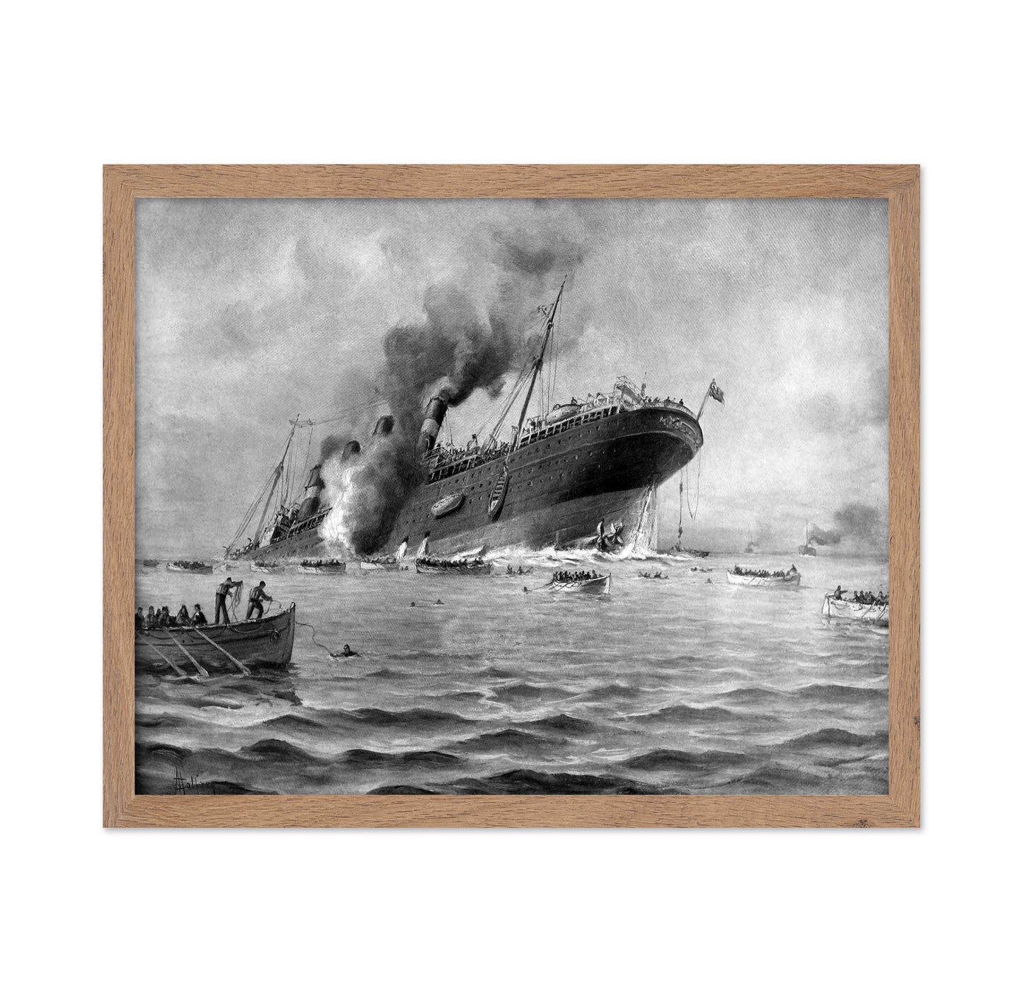 Lusitania Sinking 1915