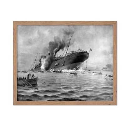 Lusitania Sinking 1915