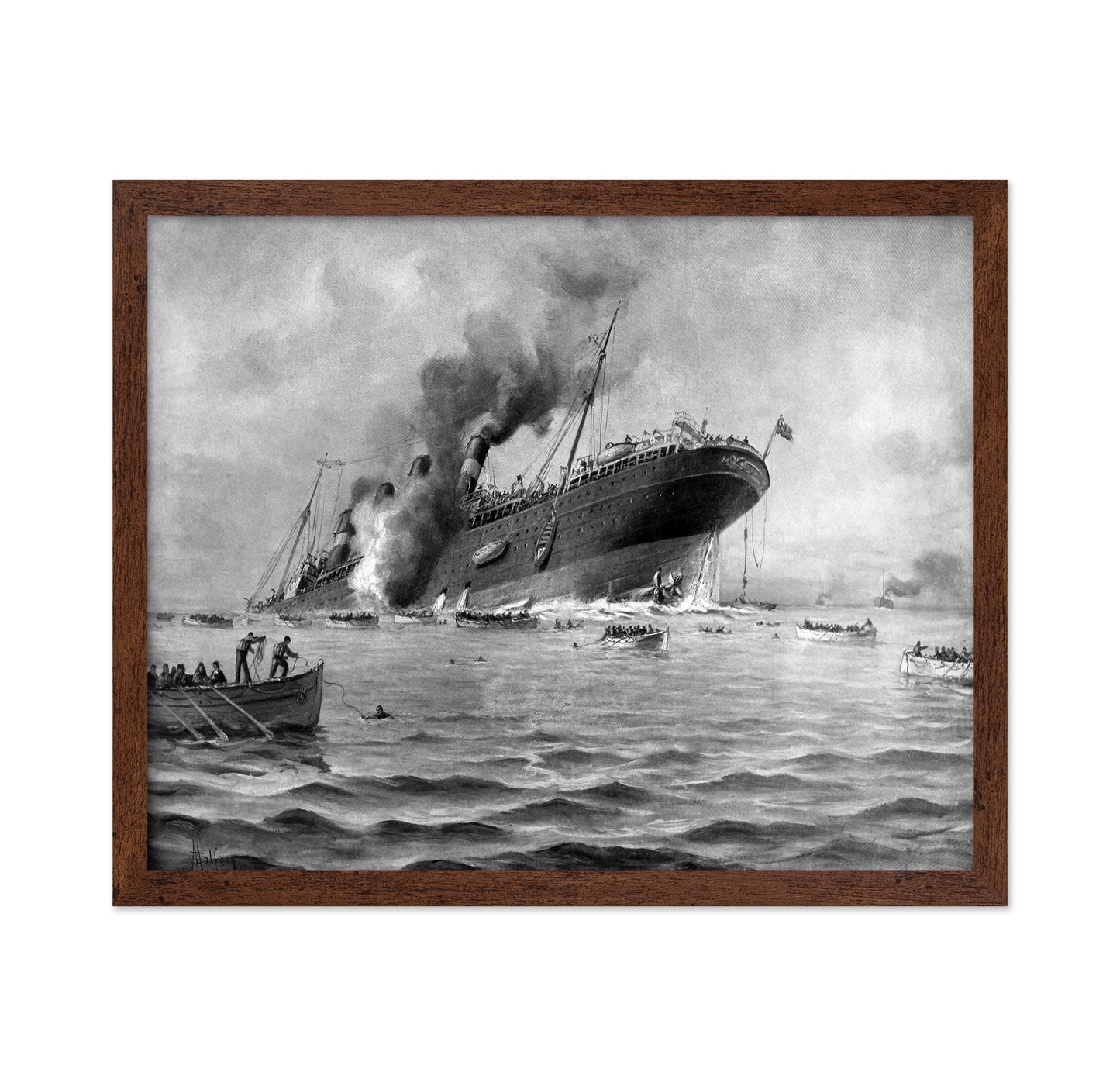 Lusitania Sinking 1915