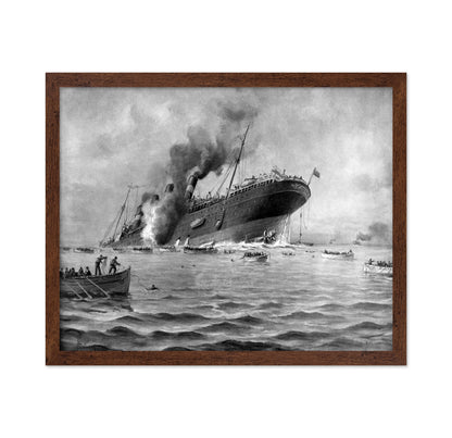 Lusitania Sinking 1915