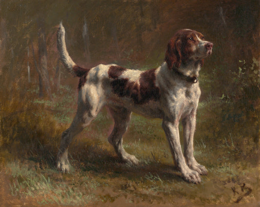 Hound Portrait 1856