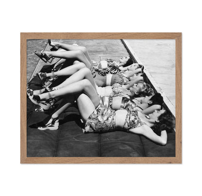 Poolside Women 1930s