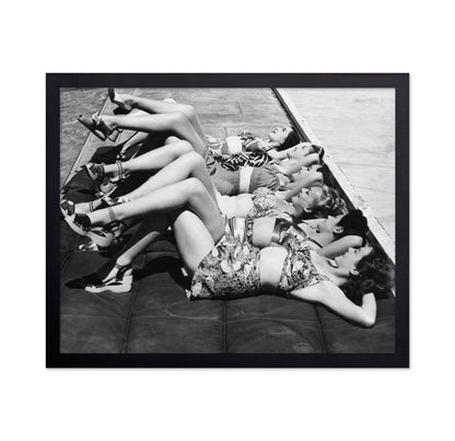 Poolside Women 1930s