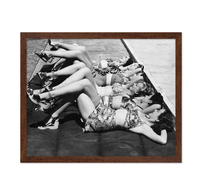 Poolside Women 1930s