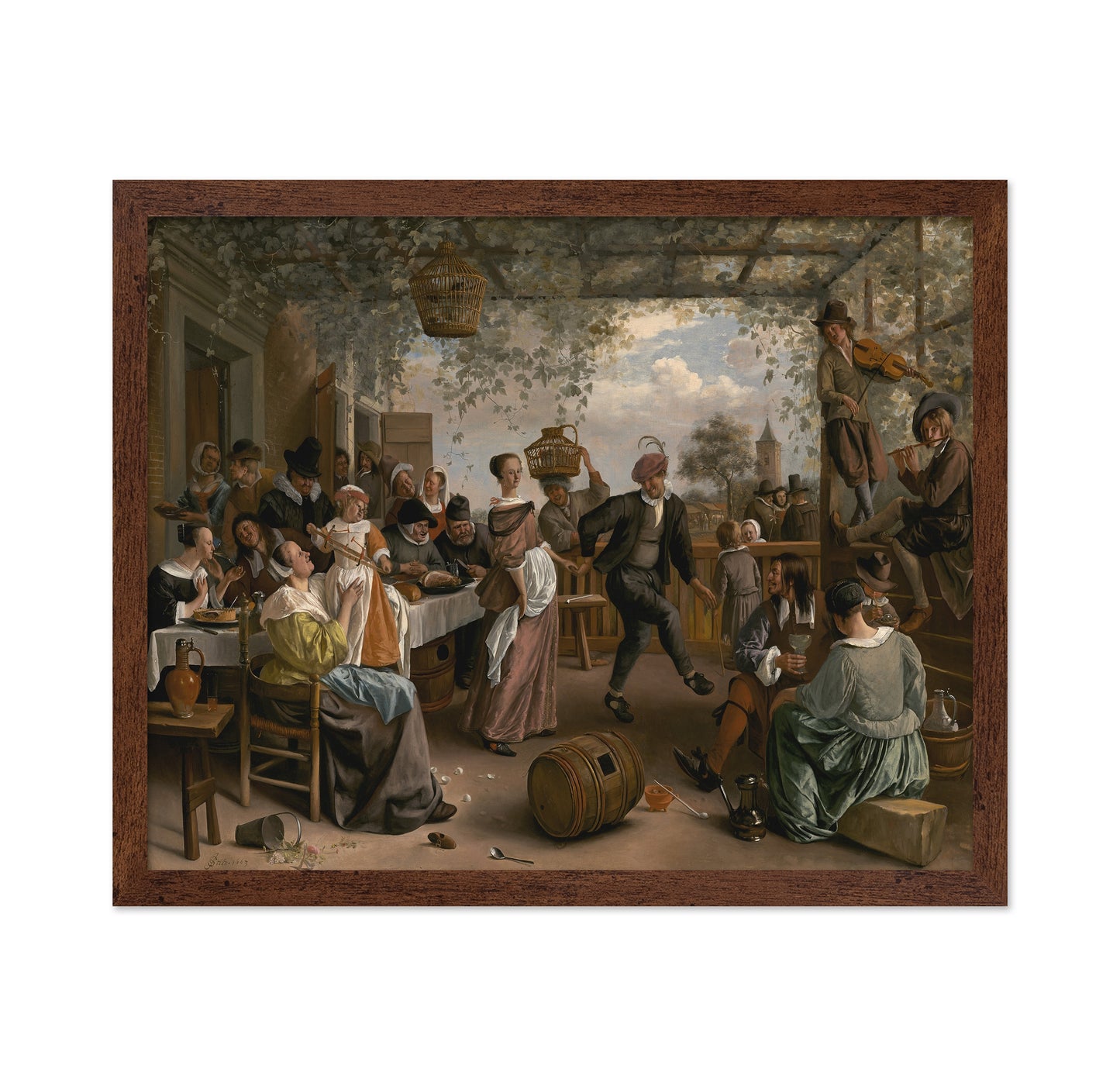 The Dancing Couple 1663