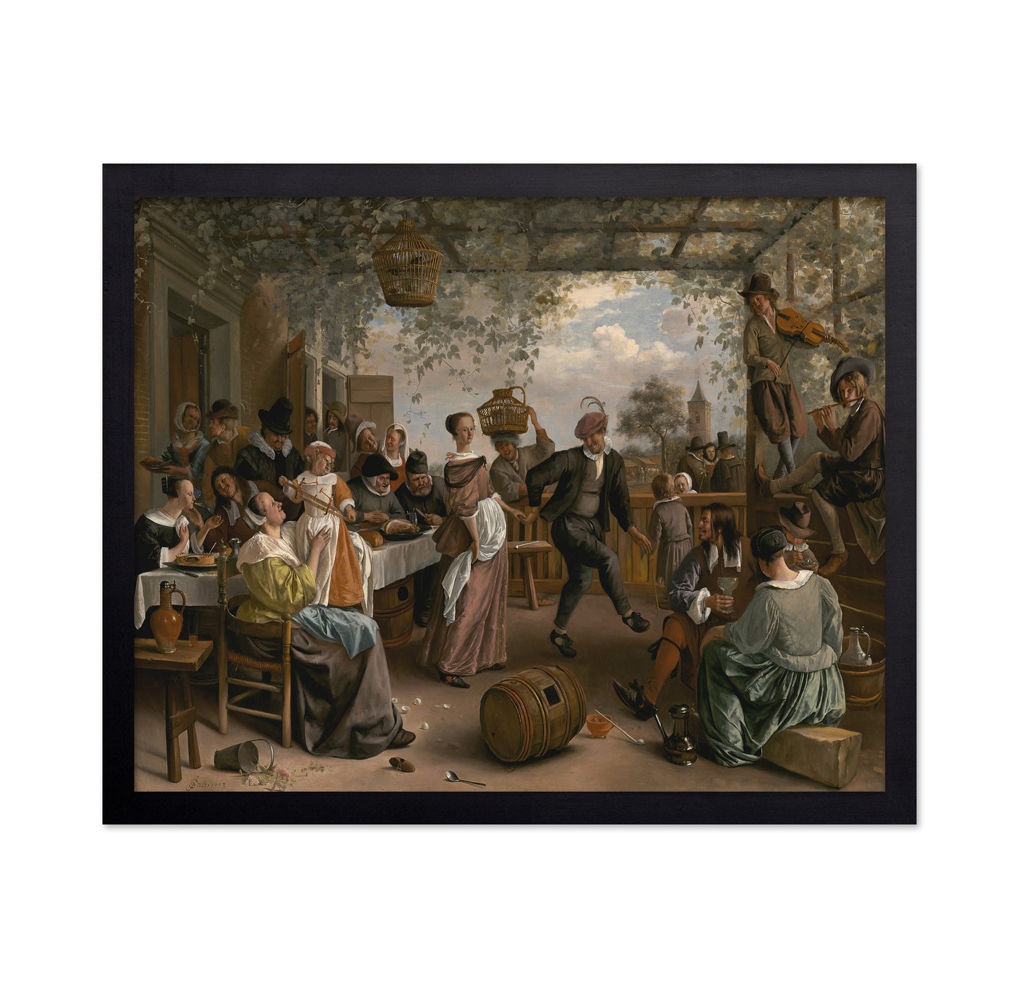 The Dancing Couple 1663
