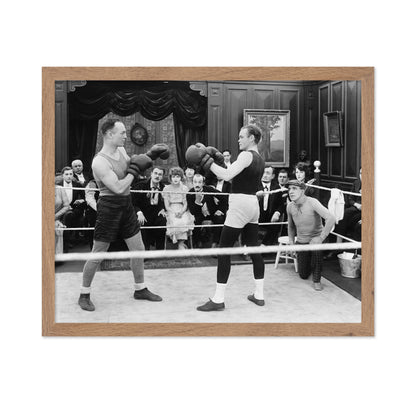 Vintage Boxing Match 1920s