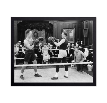 Vintage Boxing Match 1920s