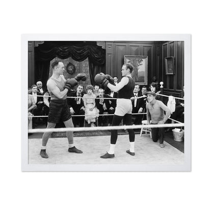 Vintage Boxing Match 1920s