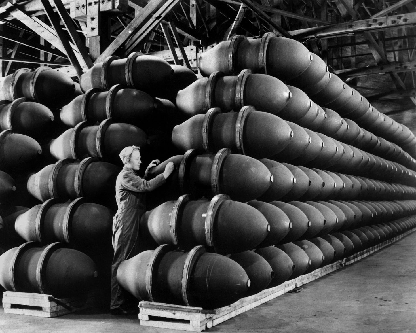 Bomb Factory Worker 1943