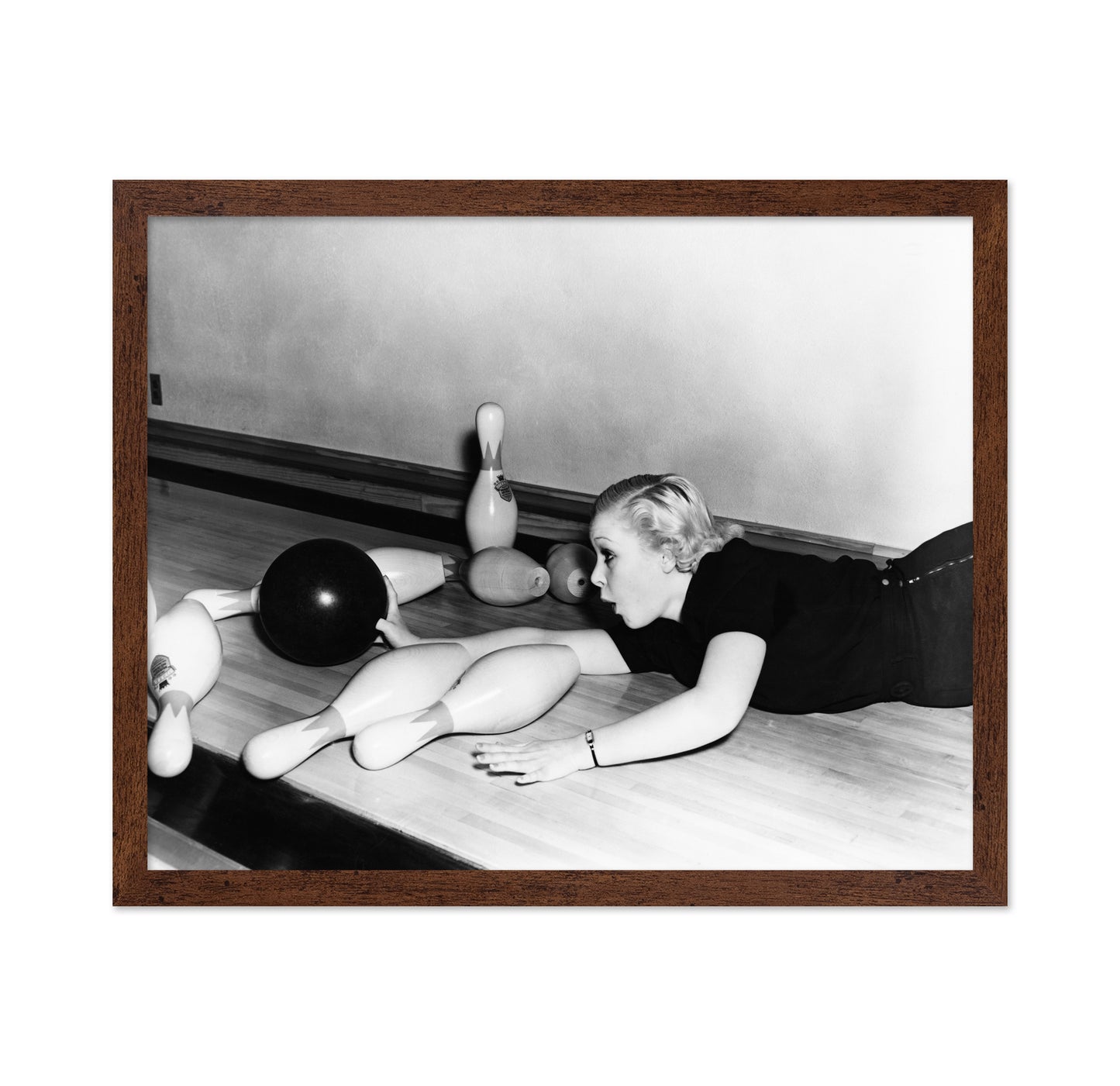 Bowling Woman 1930s