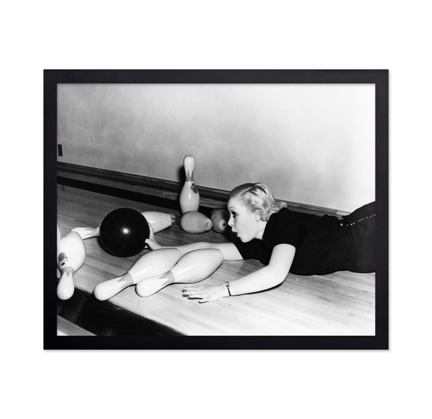 Bowling Woman 1930s
