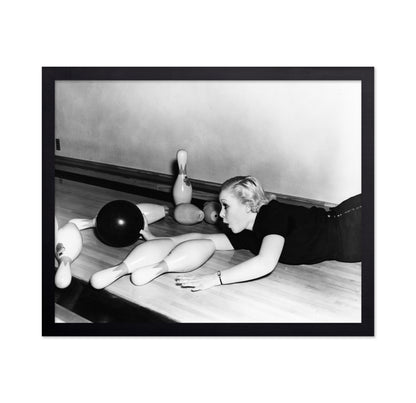 Bowling Woman 1930s