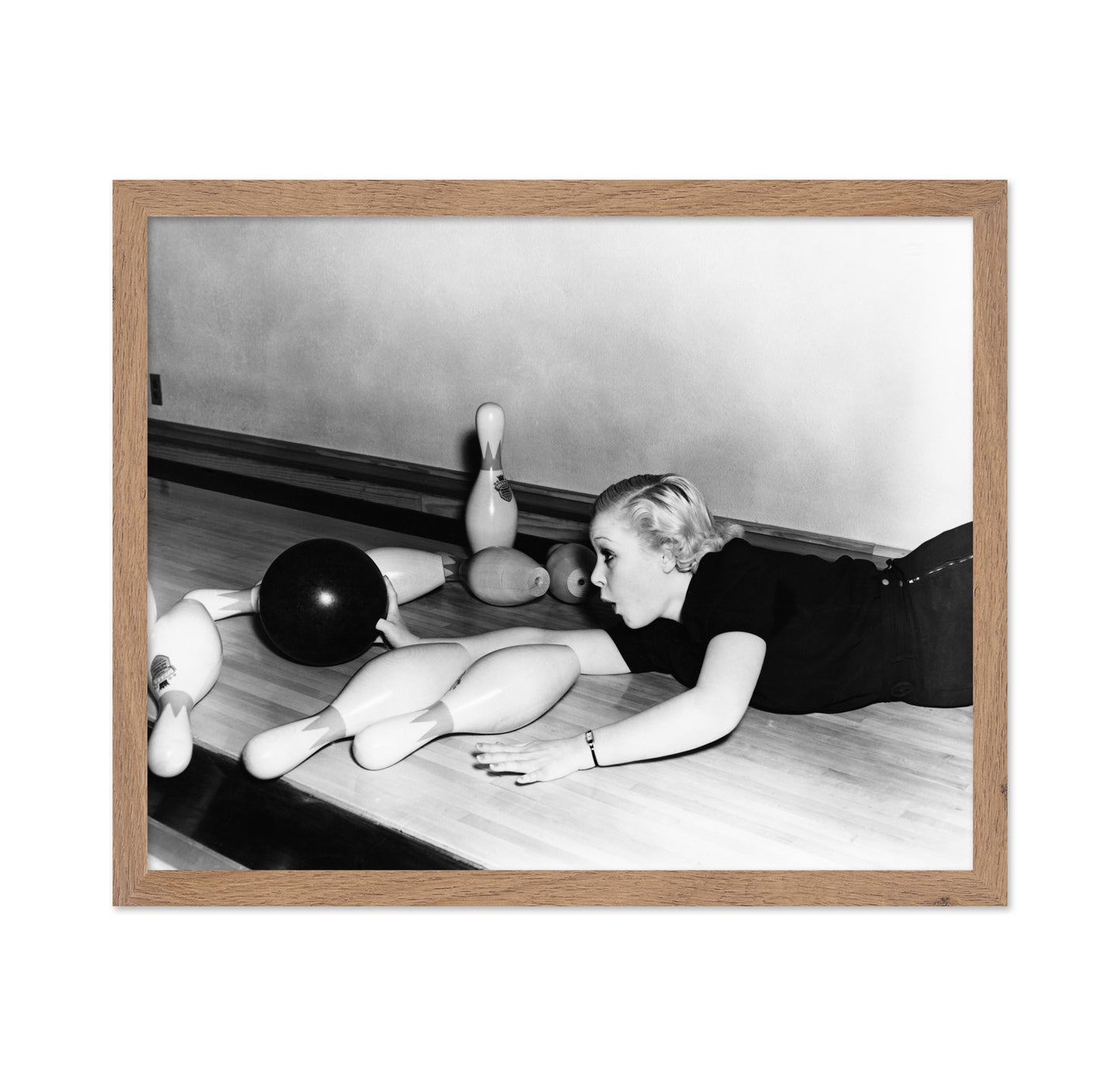 Bowling Woman 1930s