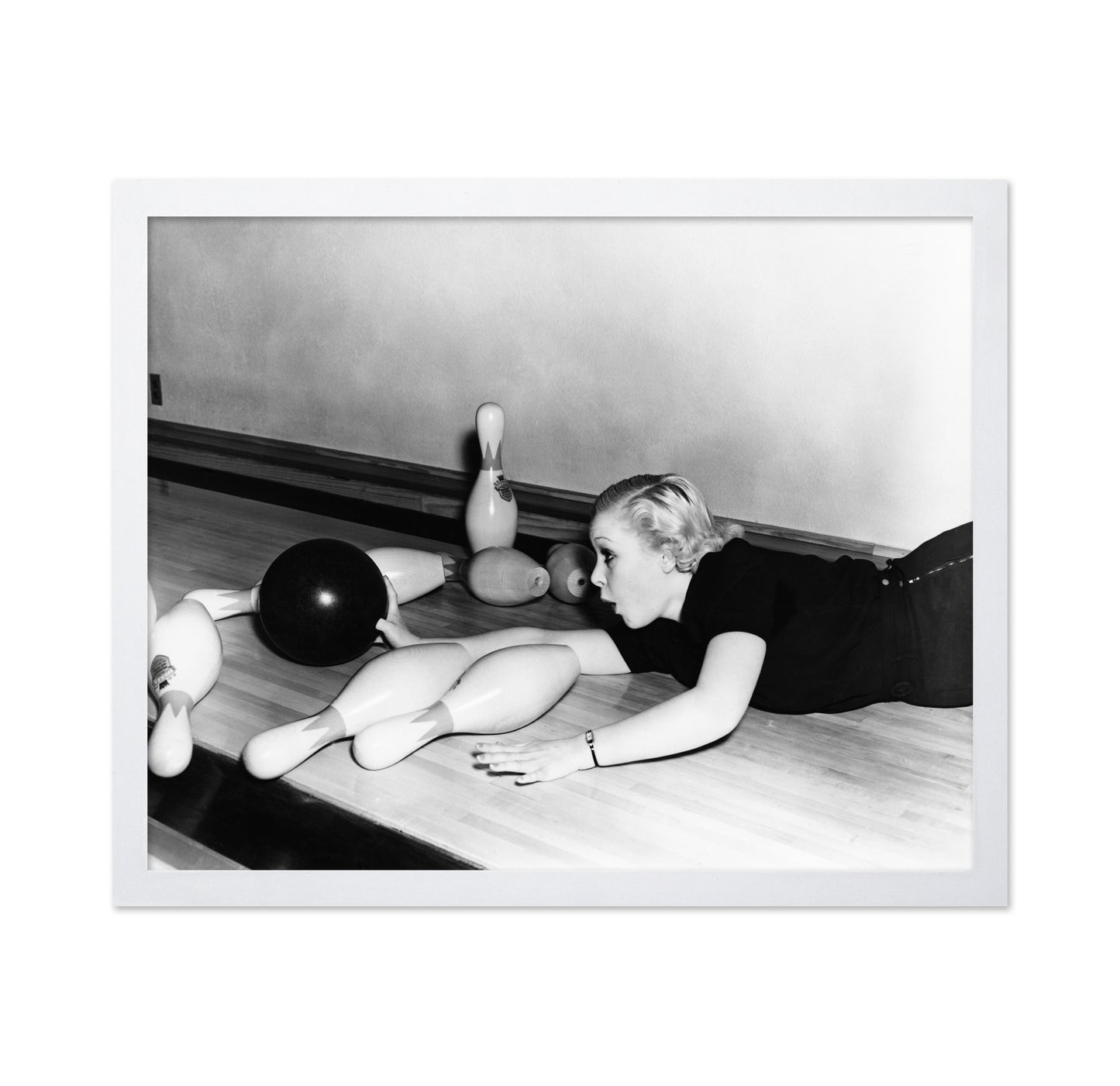 Bowling Woman 1930s