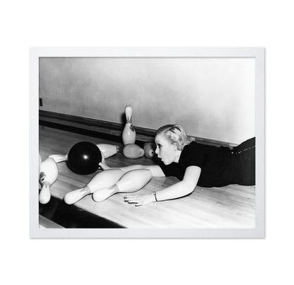 Bowling Woman 1930s