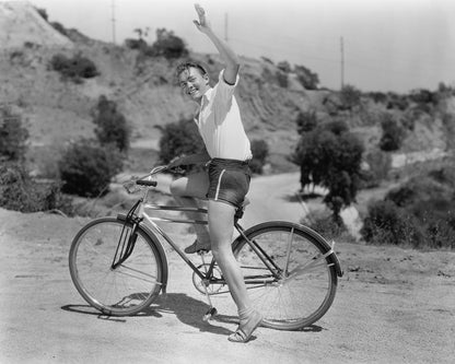 Male Bicyclist 1930s