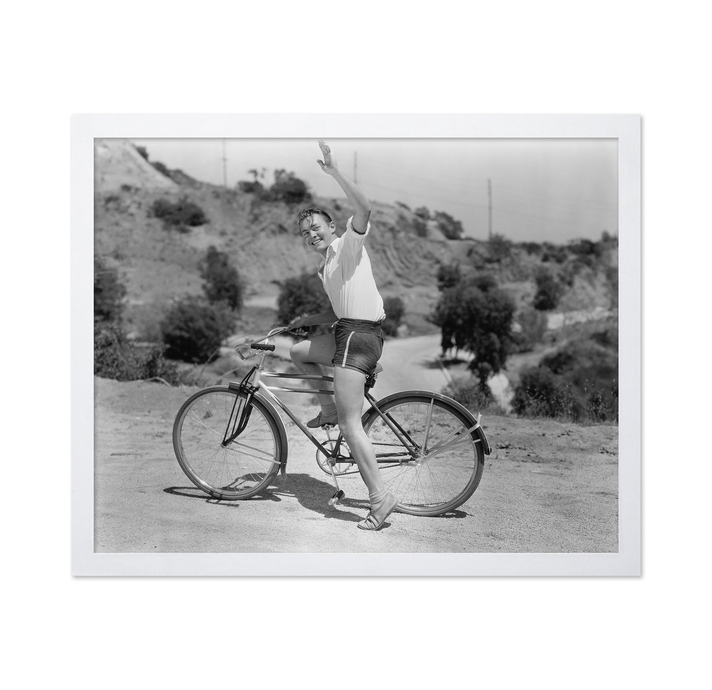 Male Bicyclist 1930s