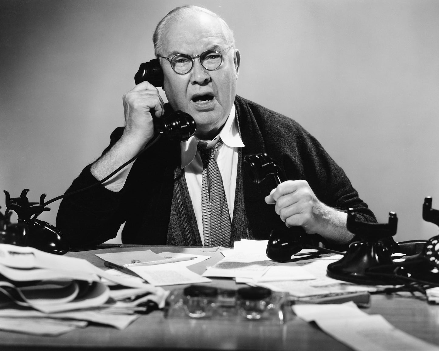 Businessman Office 1940s