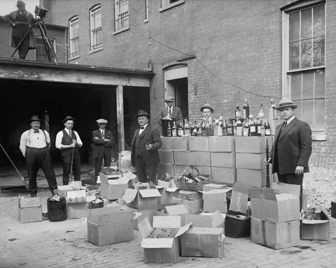 Prohibition Raid 1922