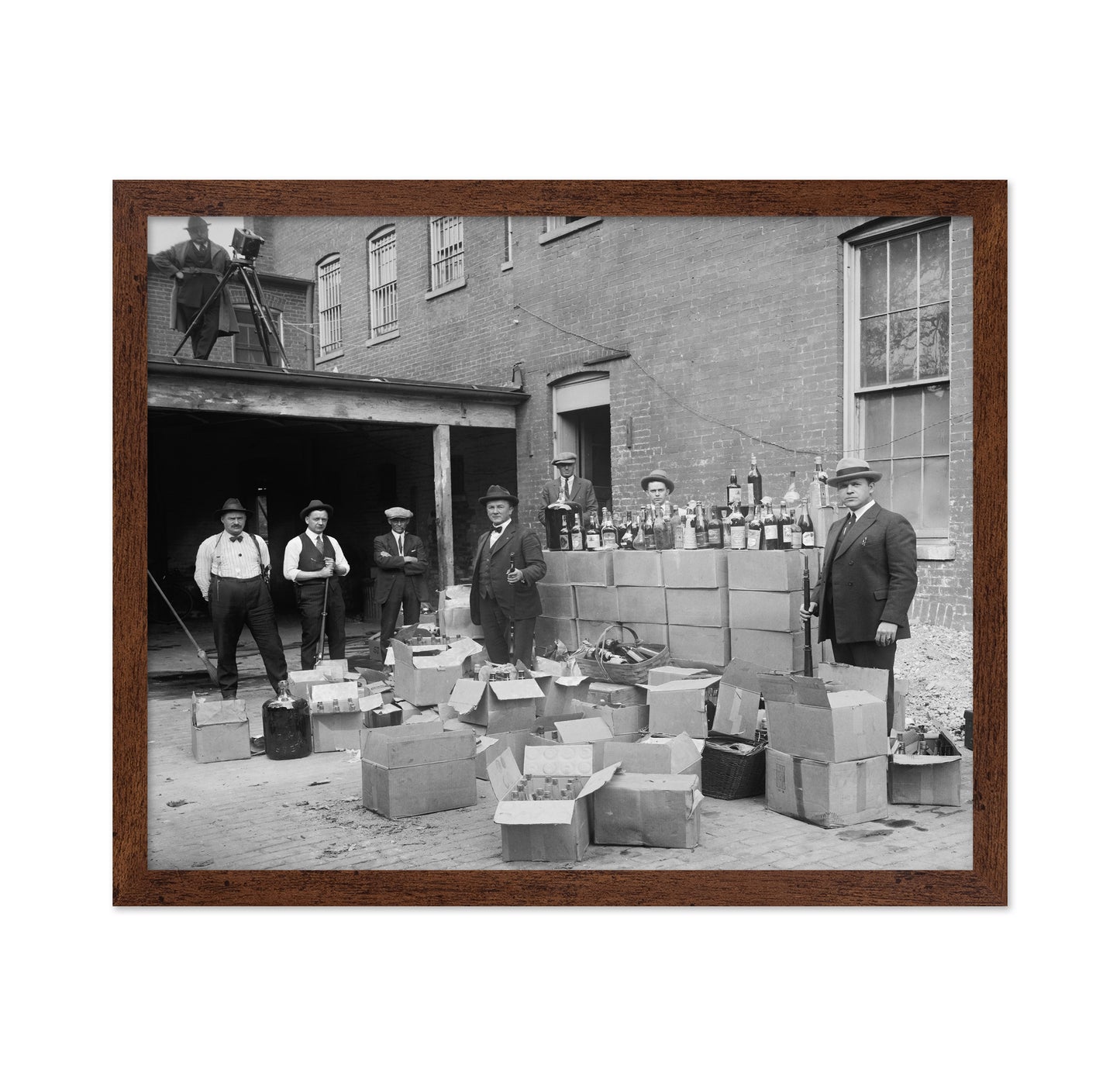 Prohibition Raid 1922