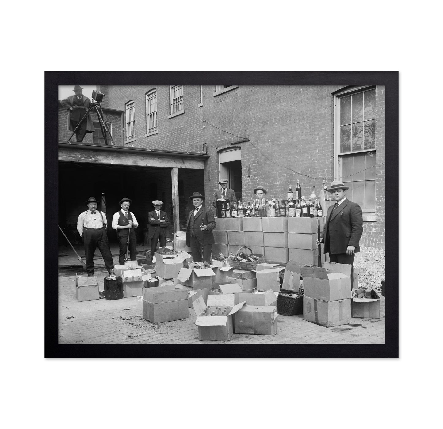 Prohibition Raid 1922