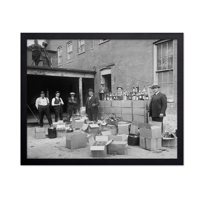 Prohibition Raid 1922