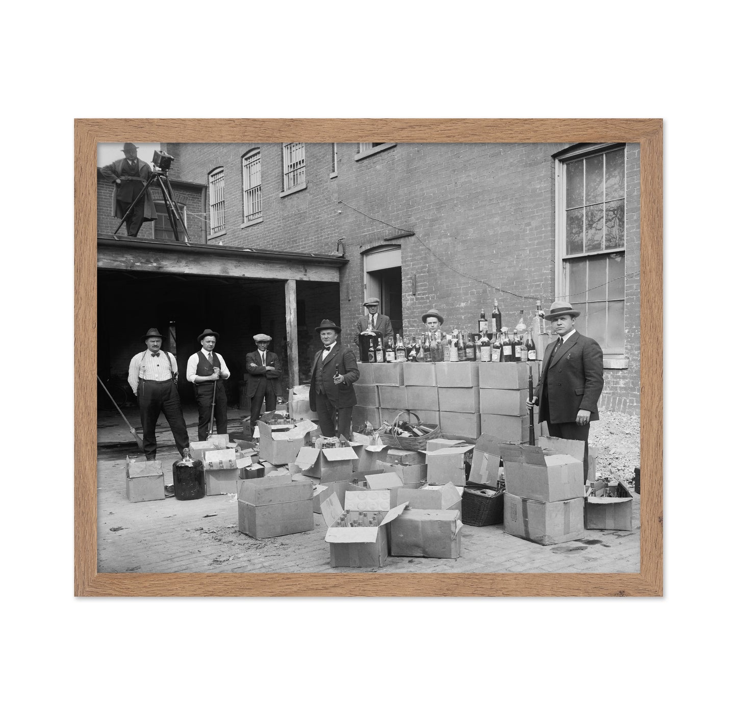 Prohibition Raid 1922